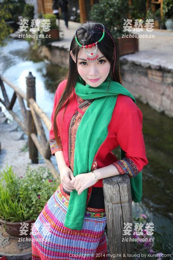 MyGirl美媛馆 - 李七喜的豹纹写真来啦，免费还附带了点“小野性”哦！
