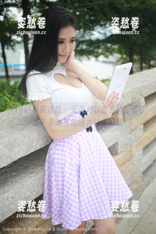 MyGirl美媛馆 - 无圣光状态下的万圣节么？李七喜的图片让人疑惑