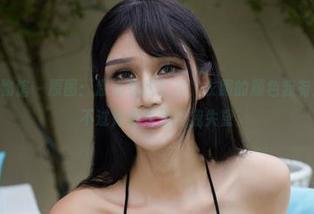 YouWu尤物馆 – 原图：温心怡的女孩，衣服的颜色我有点看不懂，不过她倒是没让我失望