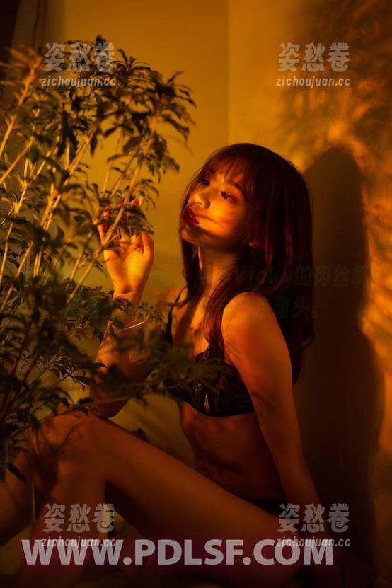 partycat轰趴猫 - 可乐Vicky的肉丝摄影集：偶尔也要给自己点甜头。