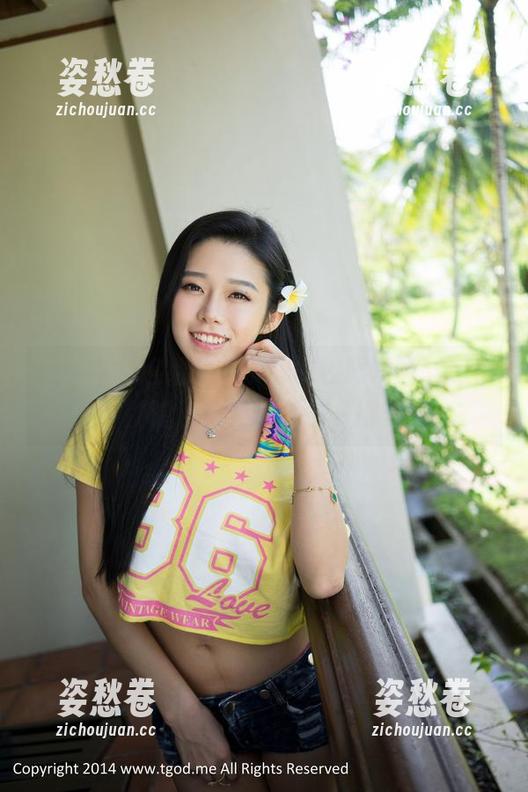 推女神-尤Una娜 推女神 - 这组尤Una娜的校服写真,包含的暗示比我想象的多得多