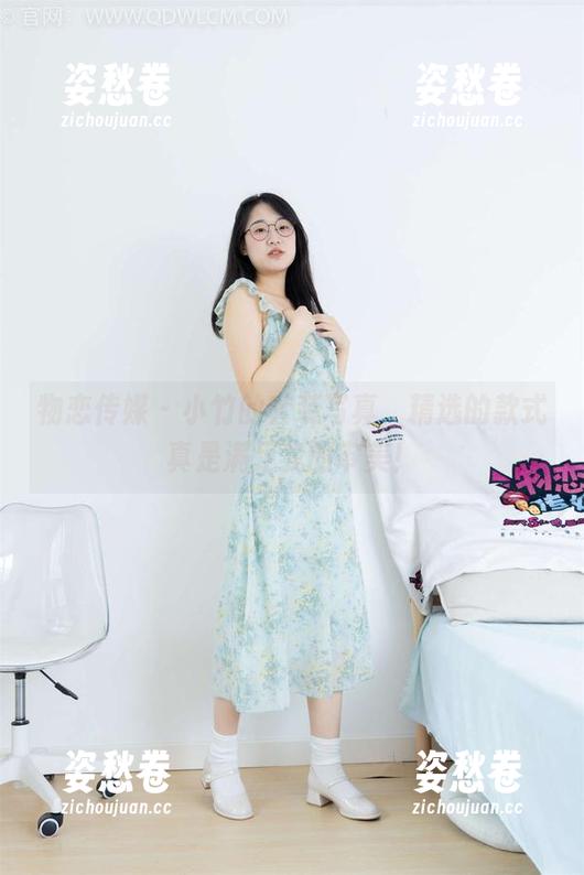 物恋传媒 - 小竹的套装写真，精选的款式真是满足我的审美！