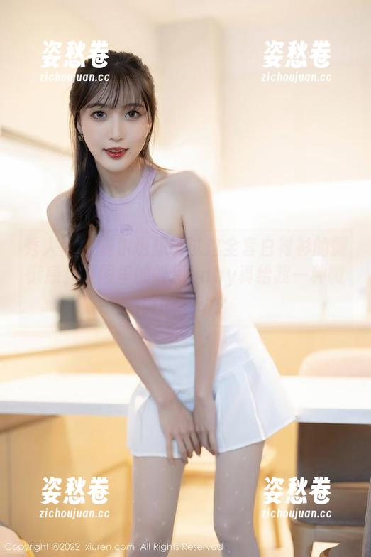 秀人网-智恩baby 秀人网 - 偶尔也想试试这全套白衬衫的慵懒感,原图里的智恩baby真给我一种微微的心动。