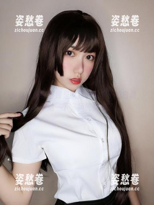 教你如何在图库里找到芋圆侑子的白裙，下载一下，运气就来了