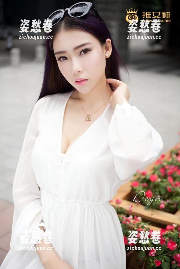 青豆客 - 看婕西儿jessie泡古兜温泉的全套原图，真希望我也能融化在这水雾里。