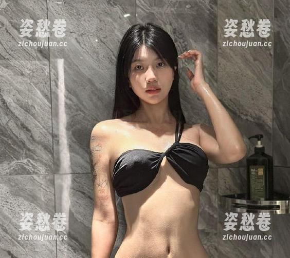 鱼神鱼 微密圈 - 鱼神鱼的写真,浴缸似乎缺个泡泡浴?